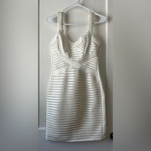 Bcbgmaxazria Rivas Style Women Gardenia Dress Sz 4